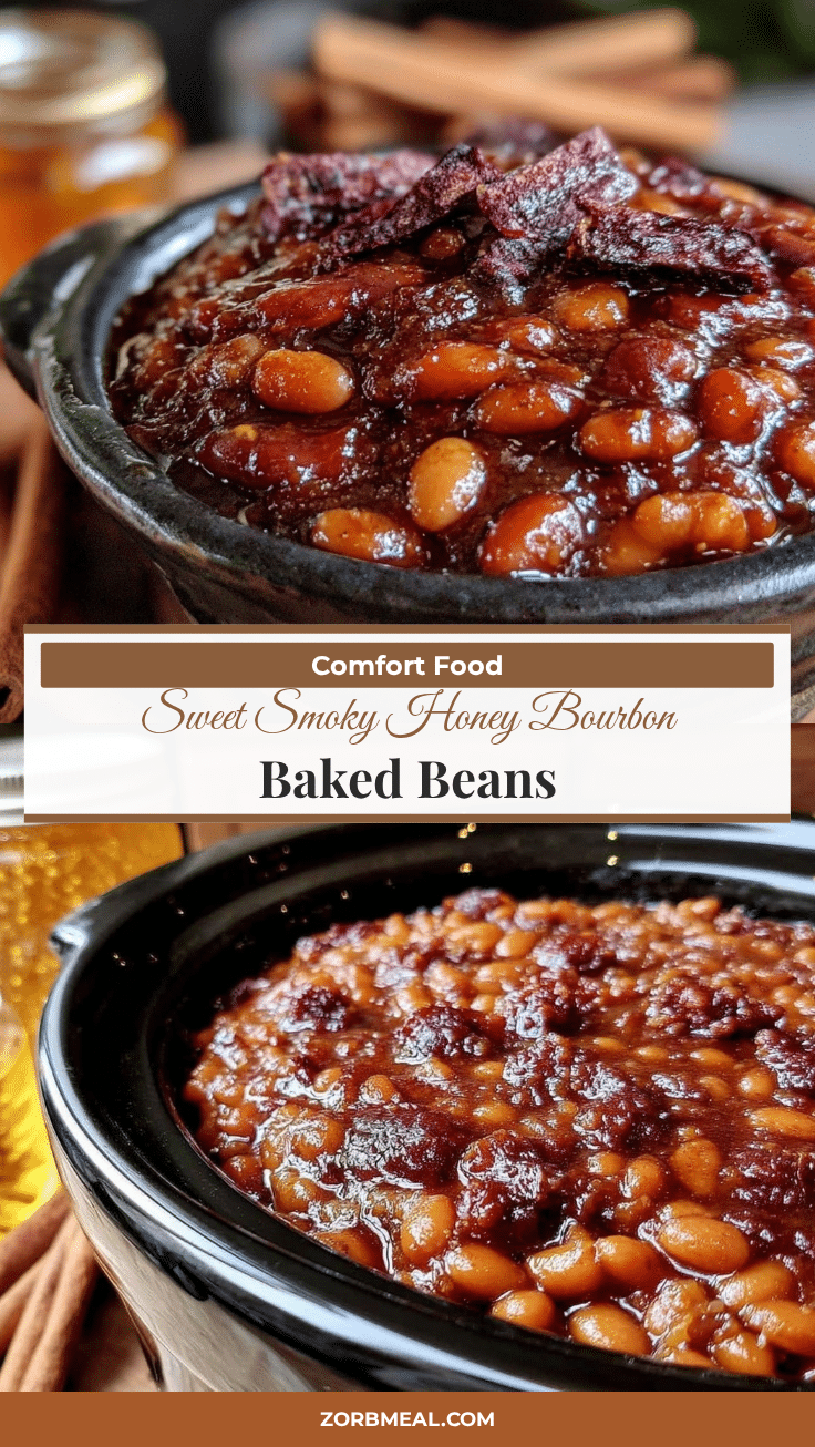 honey bourbon baked beans slow cooker recipe recipe