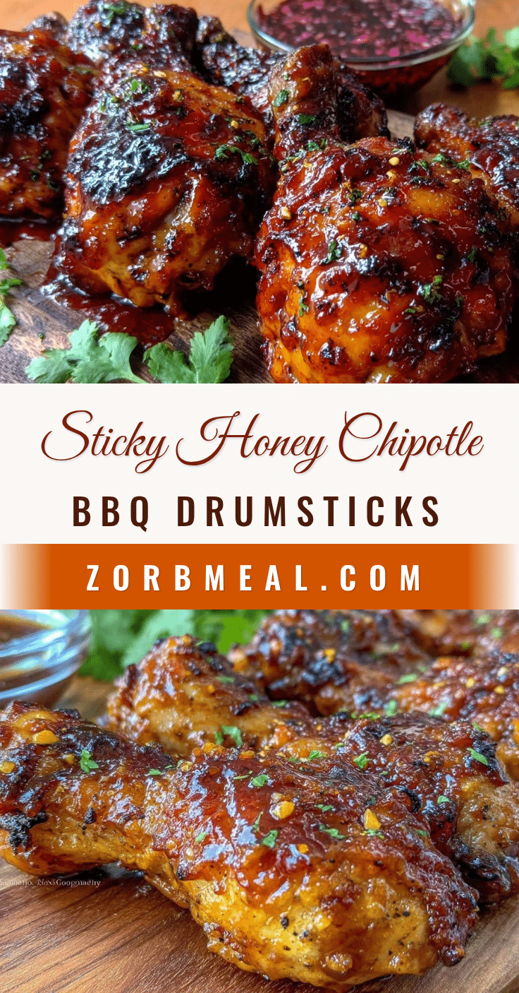 honey chipotle bbq chicken drumsticks recipe