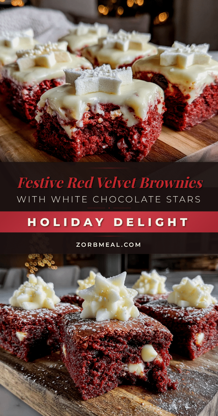 red velvet flag brownies recipe
