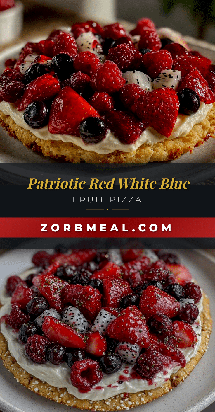 red white and blue fruit pizza recipe