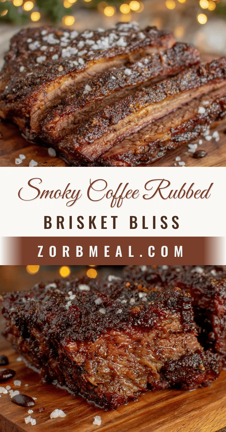 smoked brisket with coffee dry rub recipe