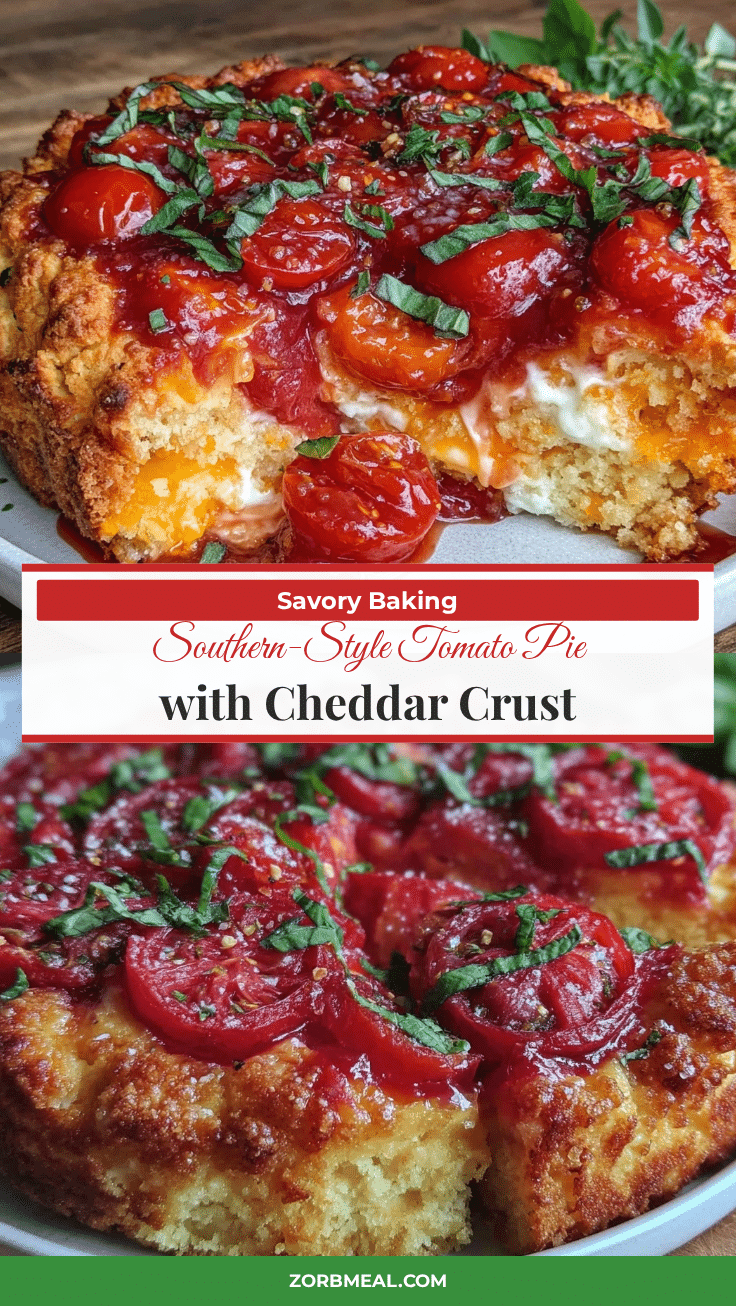 southern-style tomato pie recipe