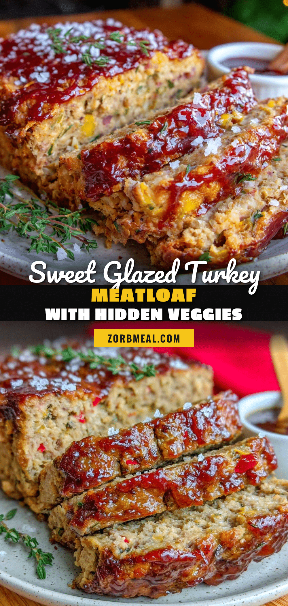 brown sugar glazed turkey meatloaf recipe