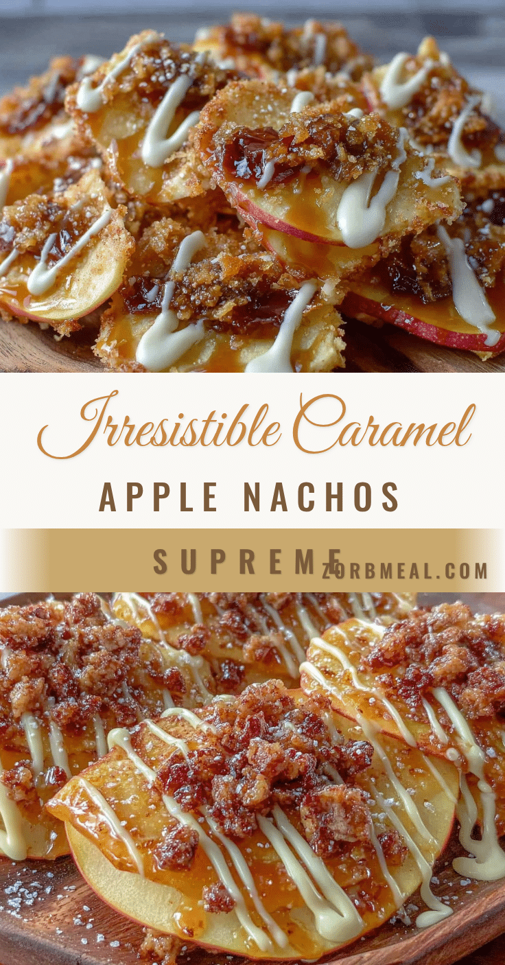 caramel apple nachos recipe