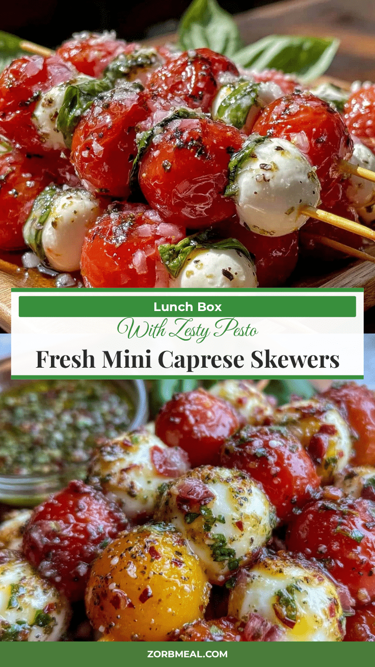 fresh mini caprese skewers recipe