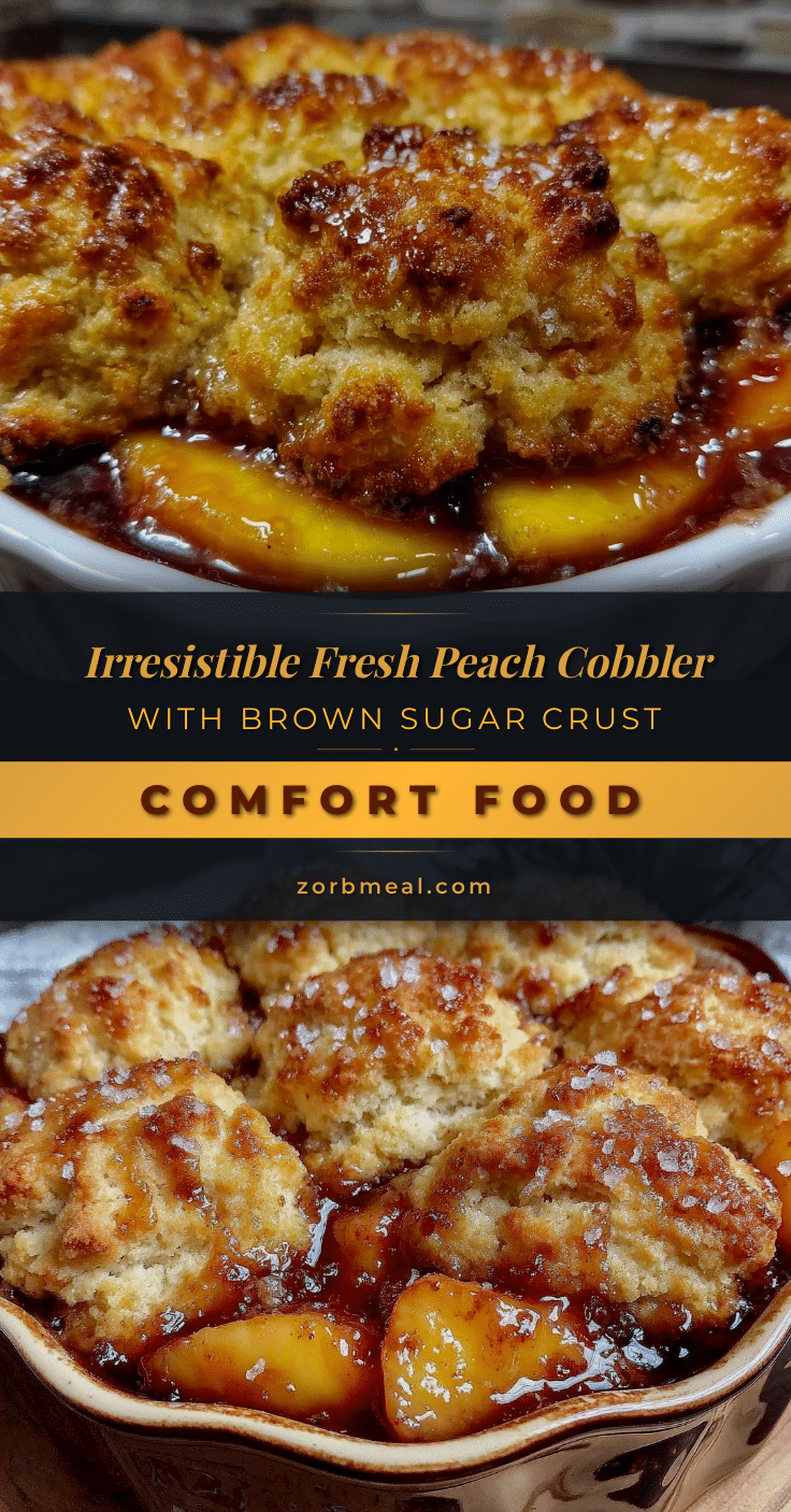 fresh peach cobbler recipe