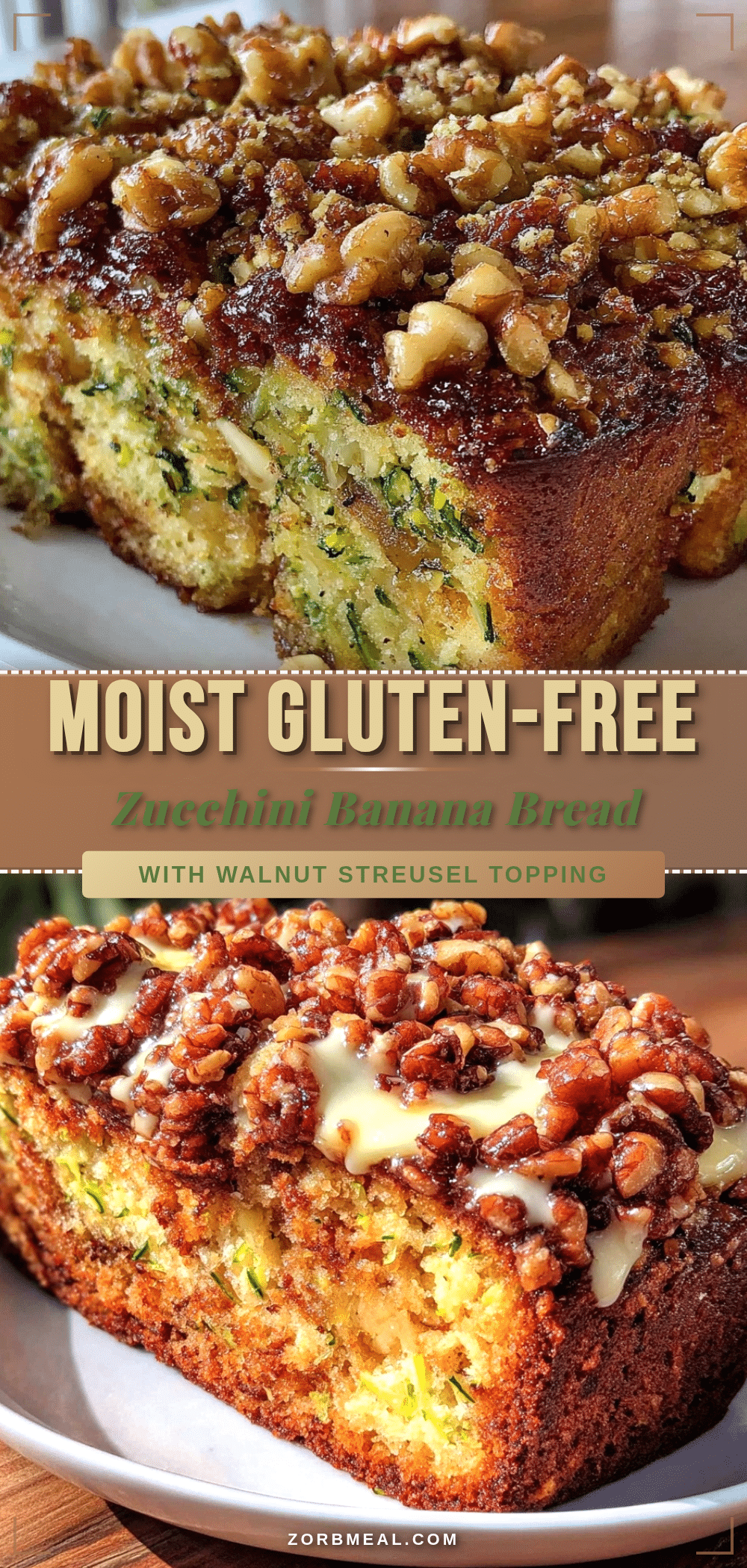 gluten-free zucchini banana bread recipe