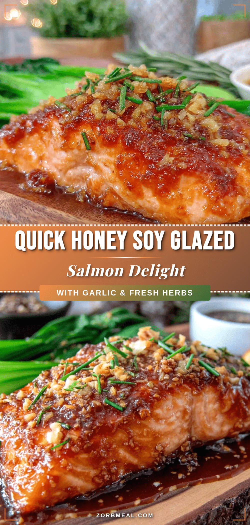 honey soy glazed salmon recipe