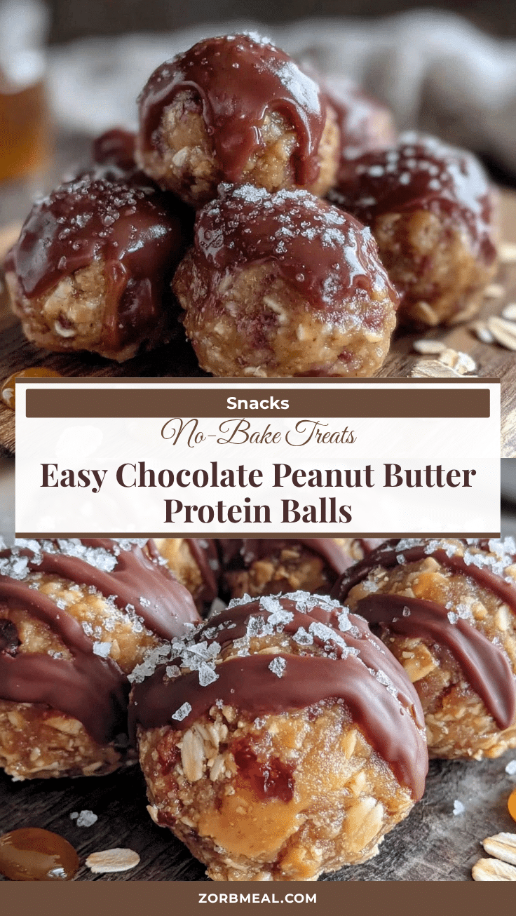 no bake chocolate peanut butter protein balls recipe