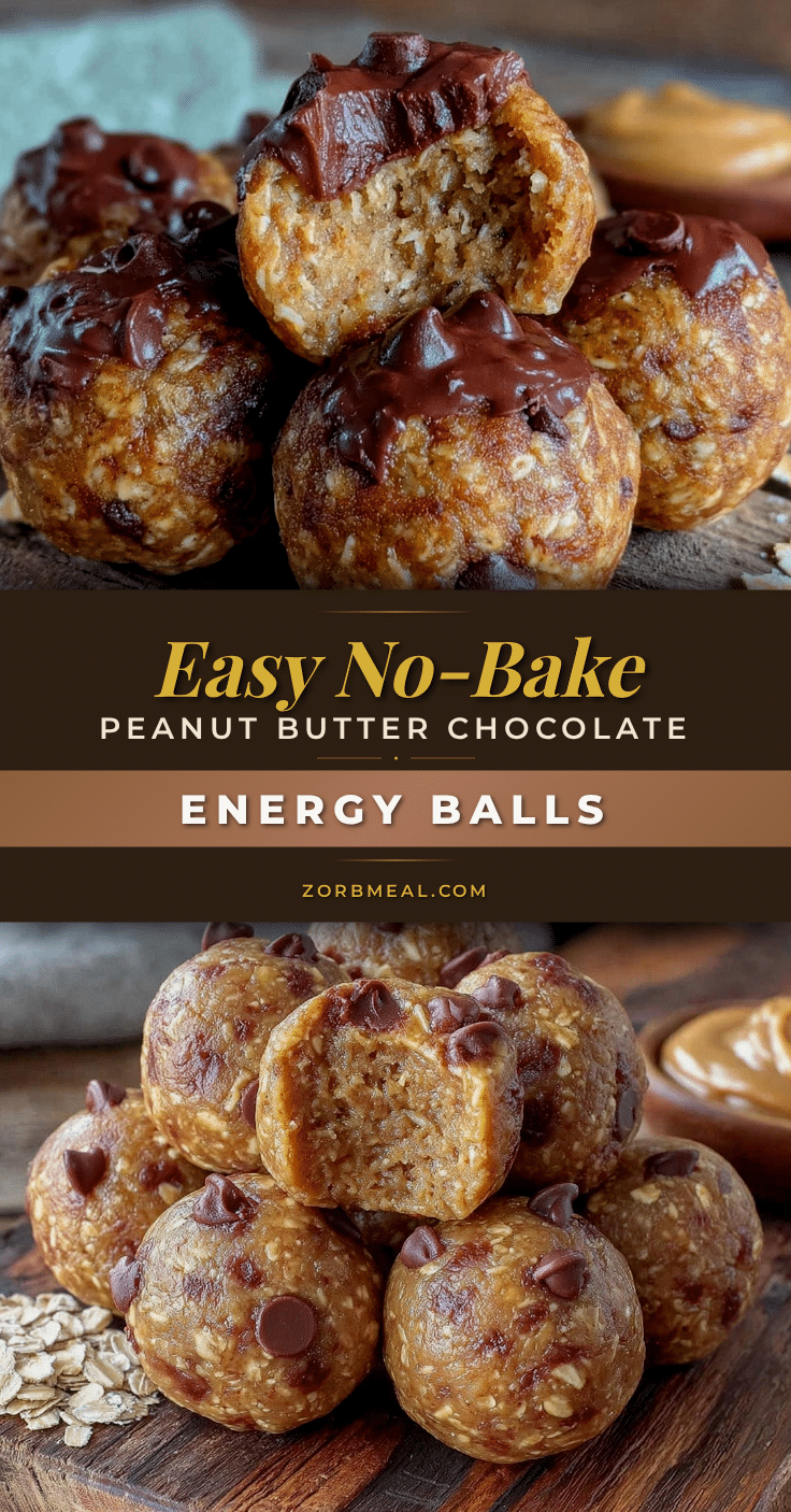 no-bake peanut butter oat energy balls recipe