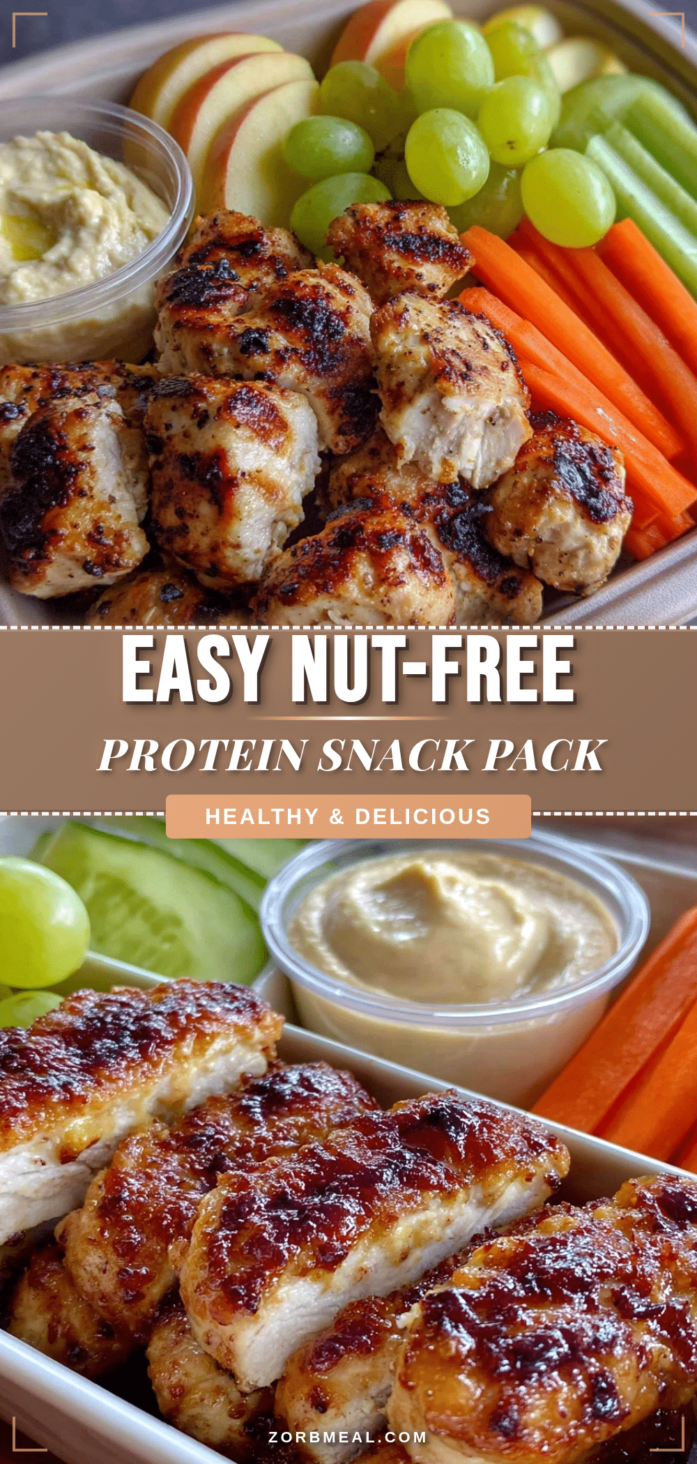 nut-free lunchbox protein snack pack recipe