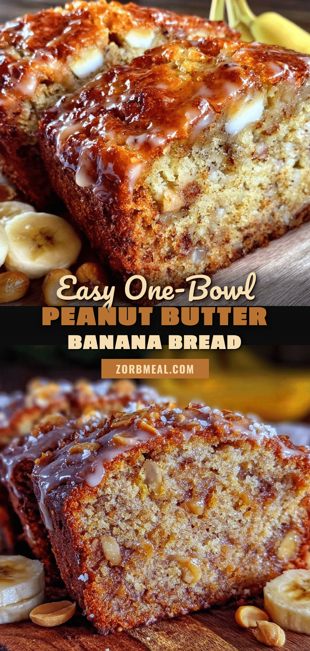 peanut butter banana bread recipe