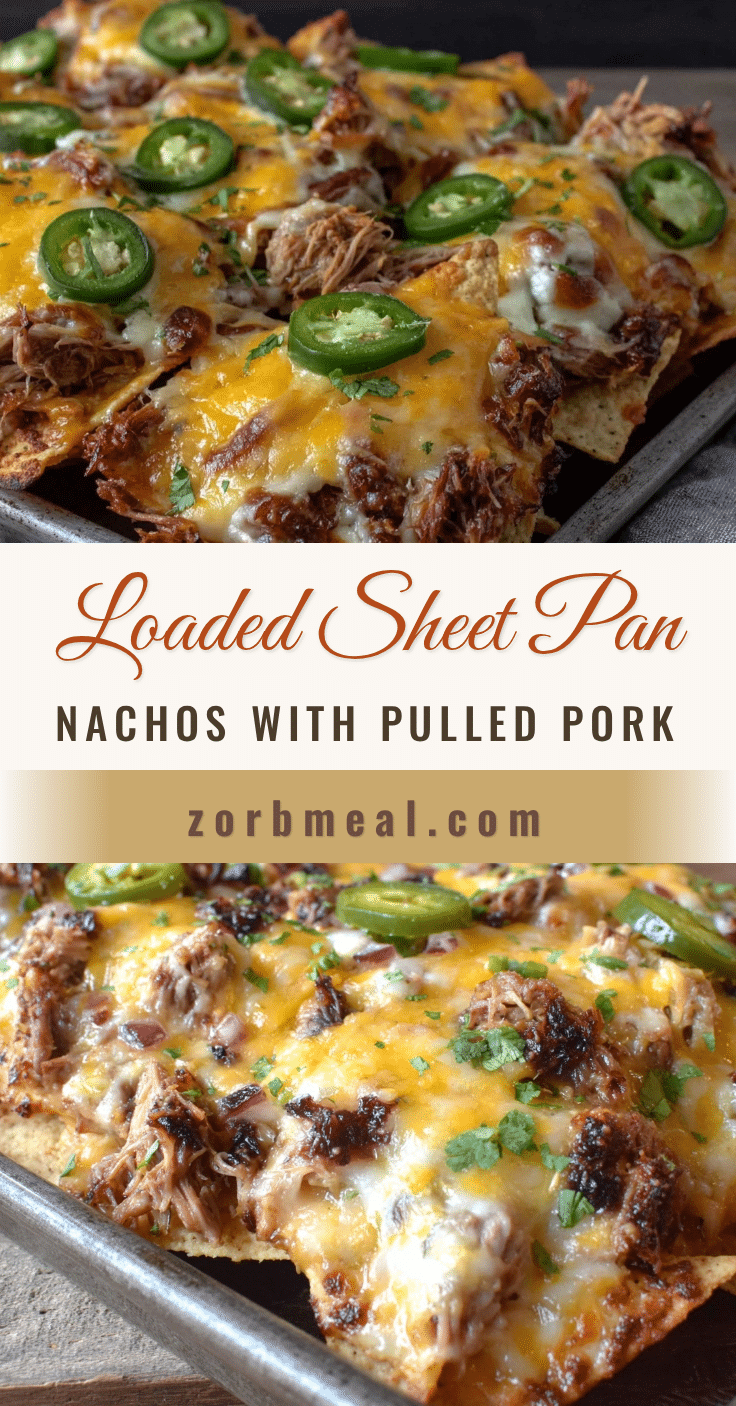 sheet pan nachos with pulled pork recipe