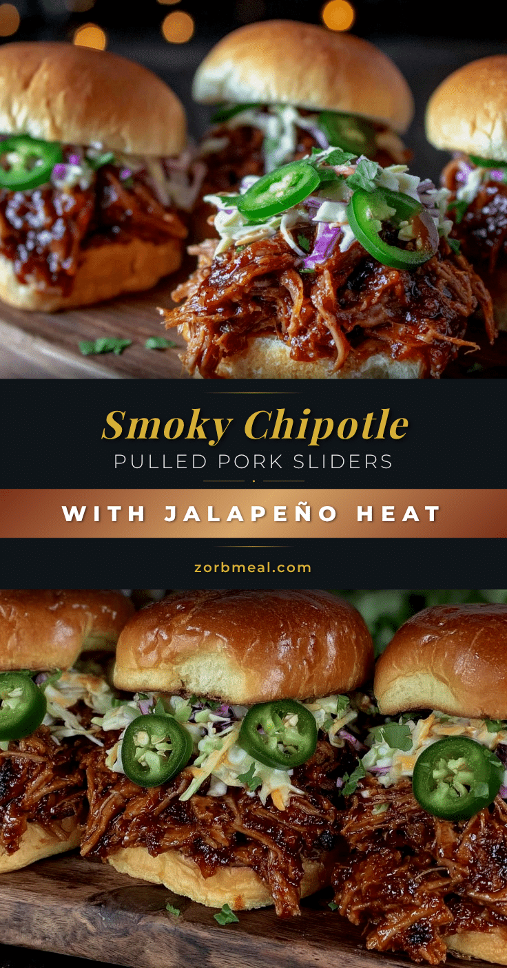 smoky chipotle pulled pork sliders recipe