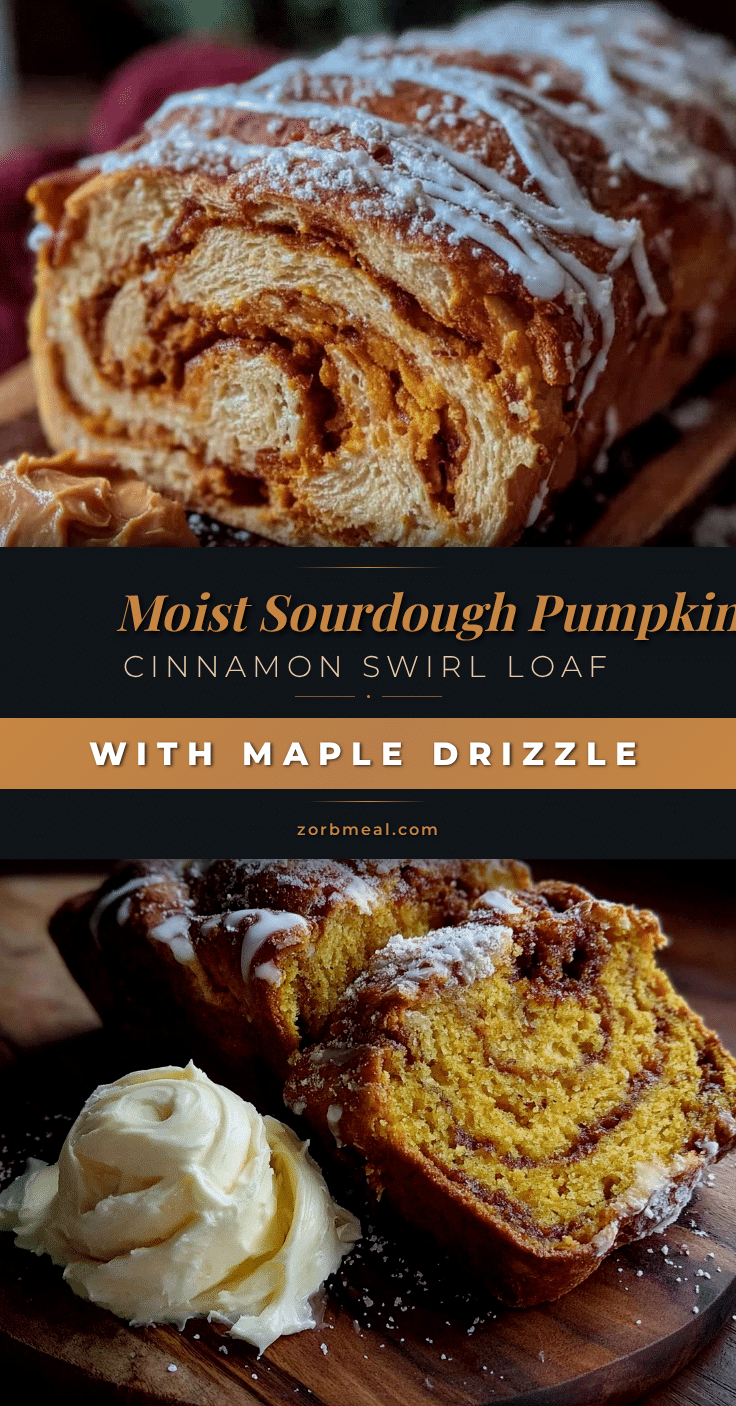 sourdough pumpkin cinnamon swirl loaf recipe