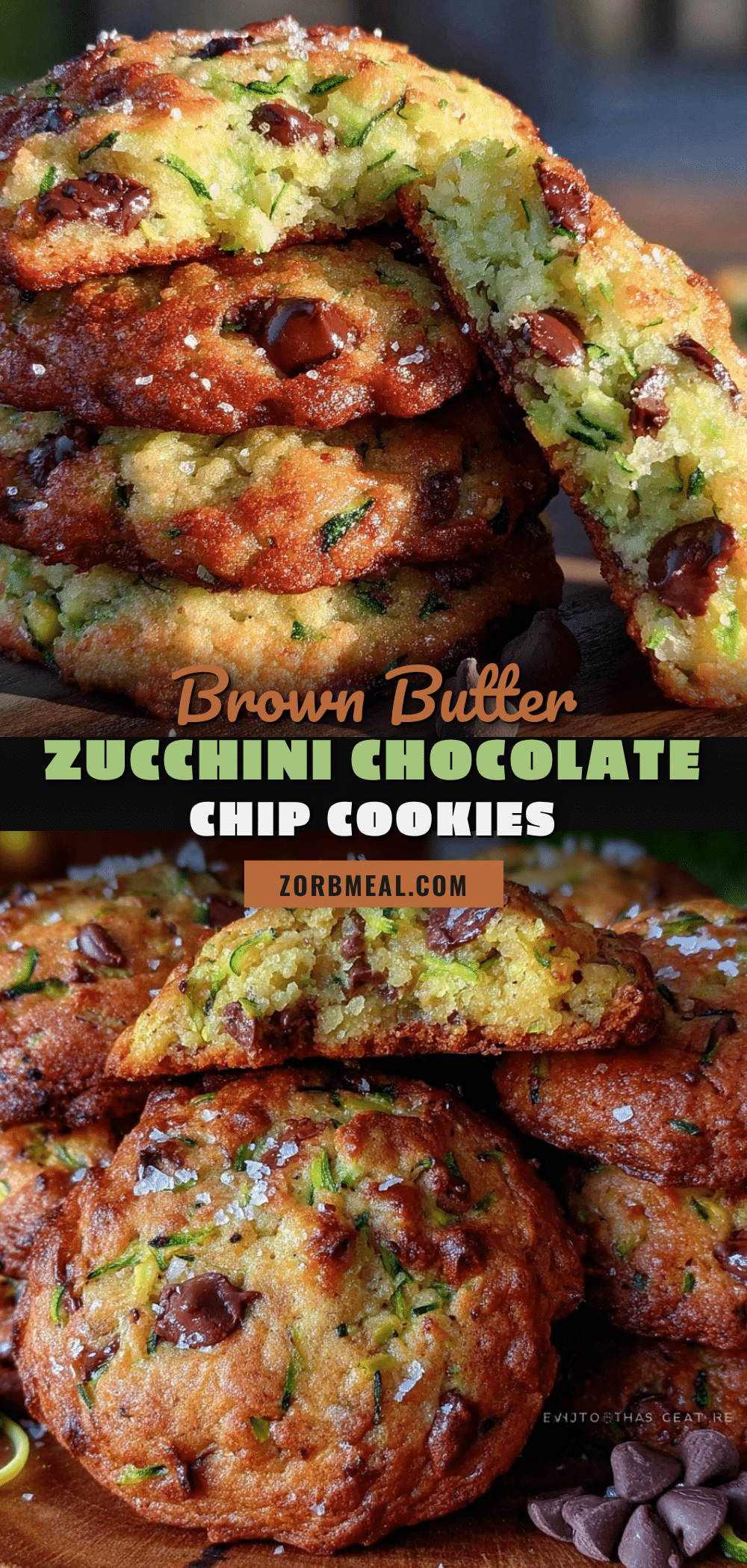 zucchini chocolate chip cookies recipe