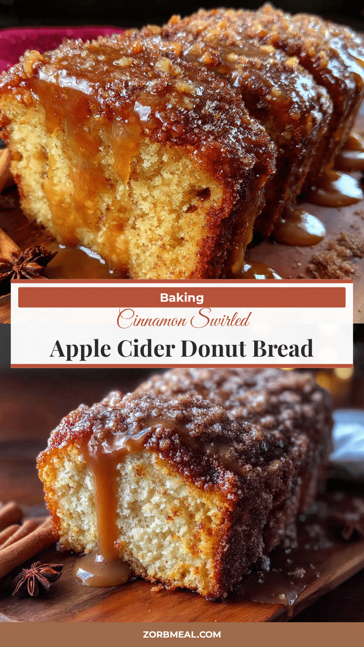 apple cider donut bread recipe
