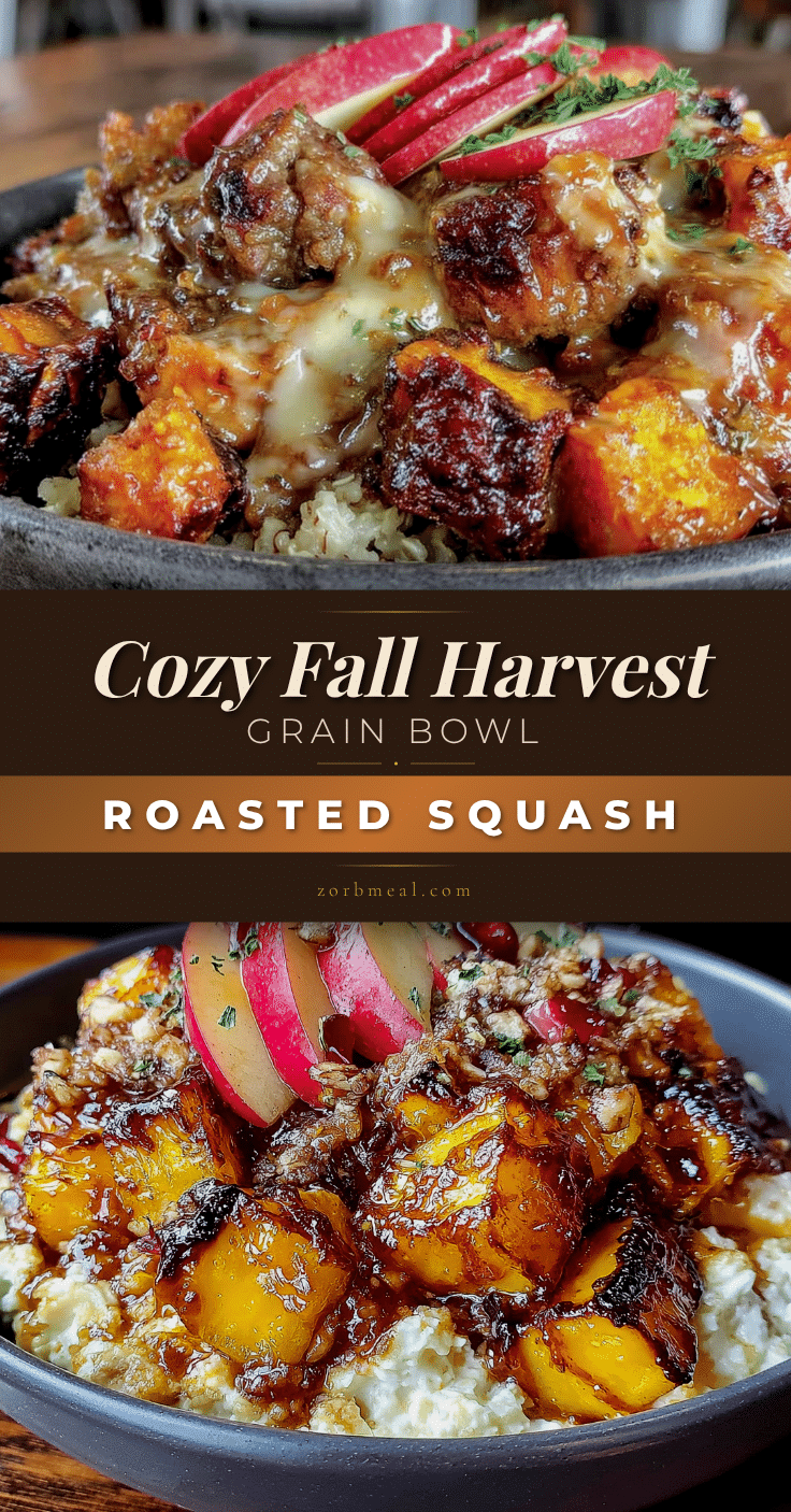 cozy fall harvest grain bowl recipe
