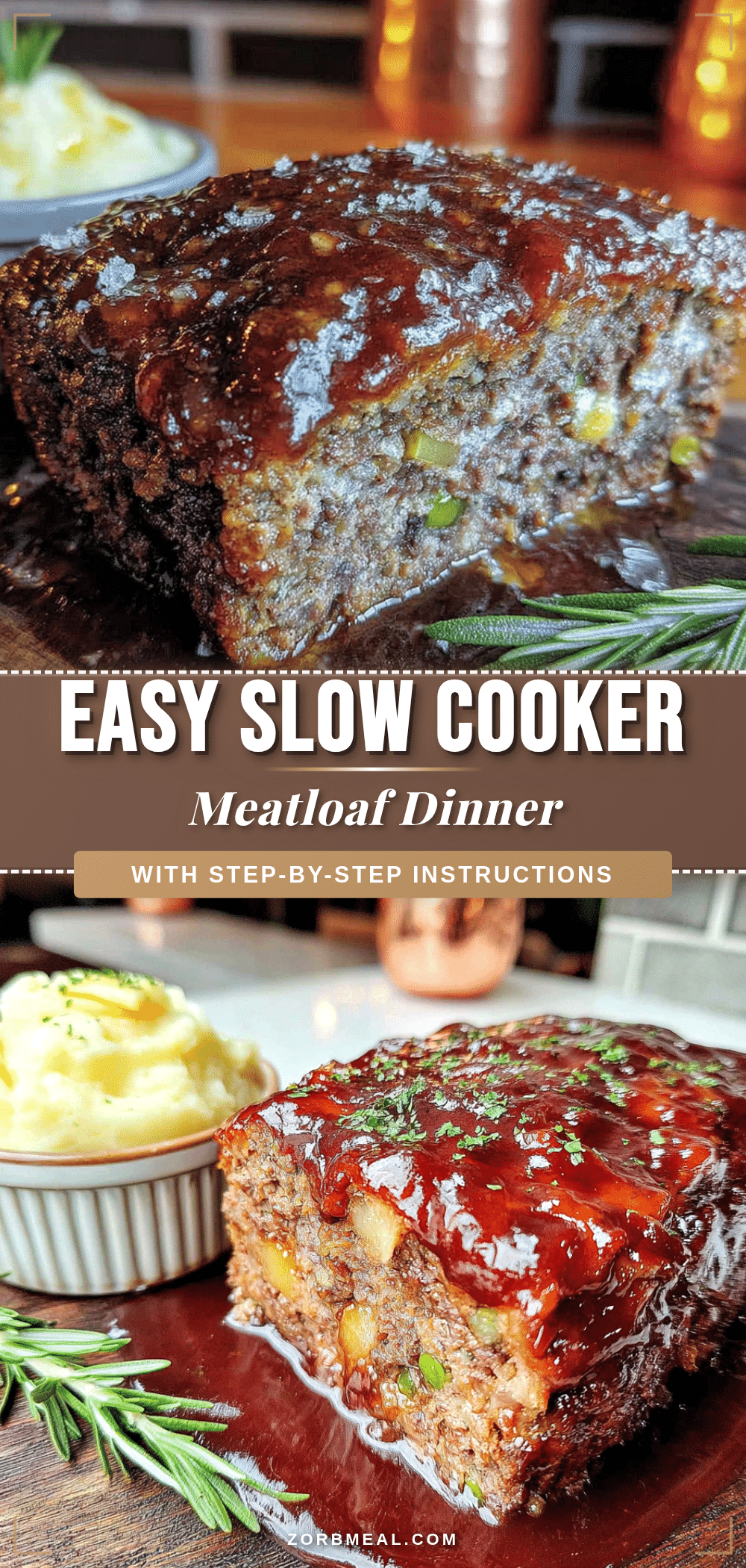 crockpot beef and vegetable meatloaf recipe