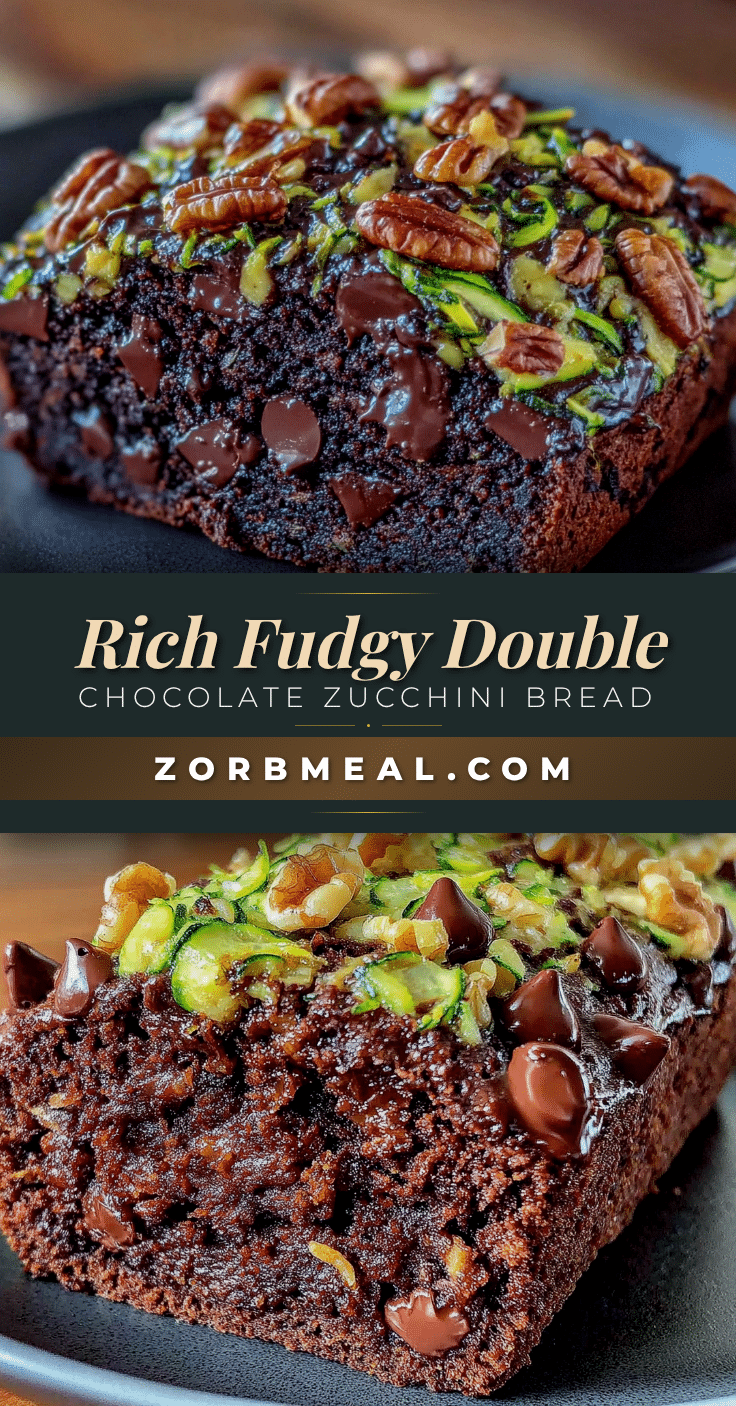 double chocolate zucchini bread recipe