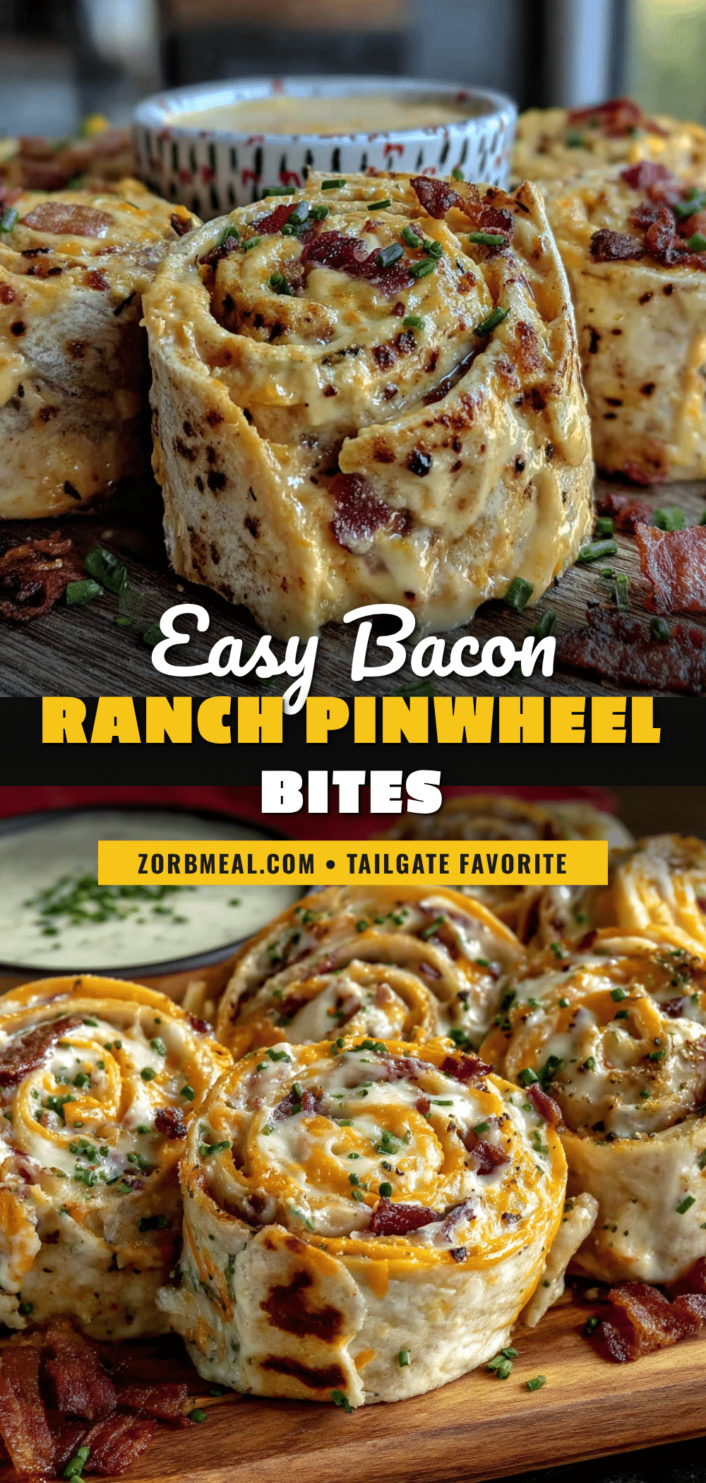 easy bacon ranch pinwheels recipe