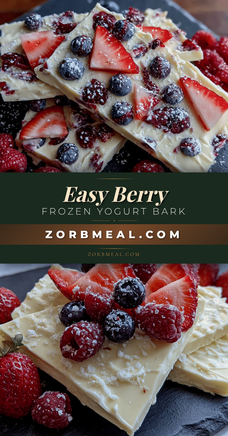 frozen yogurt bark recipe