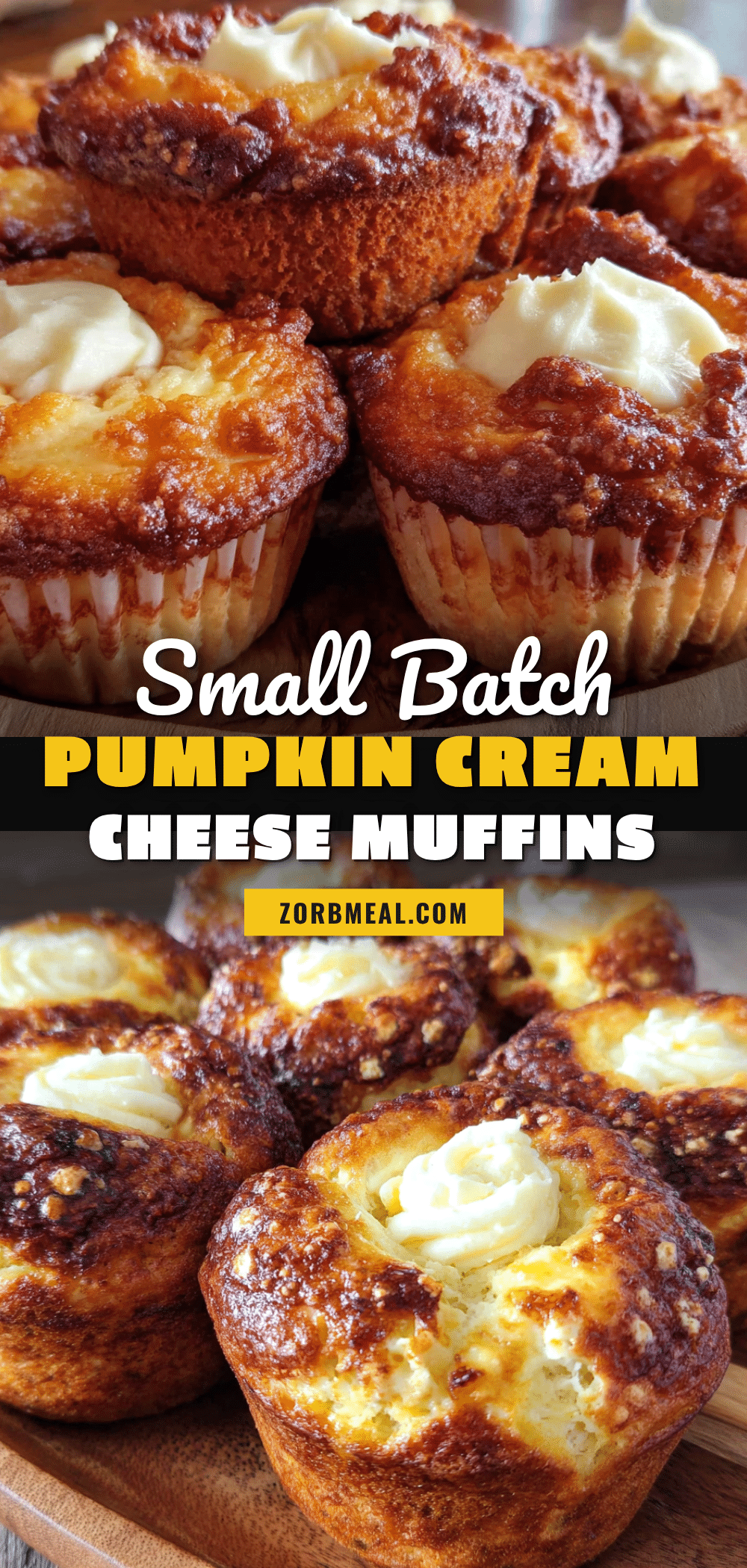 pumpkin cream cheese muffins recipe