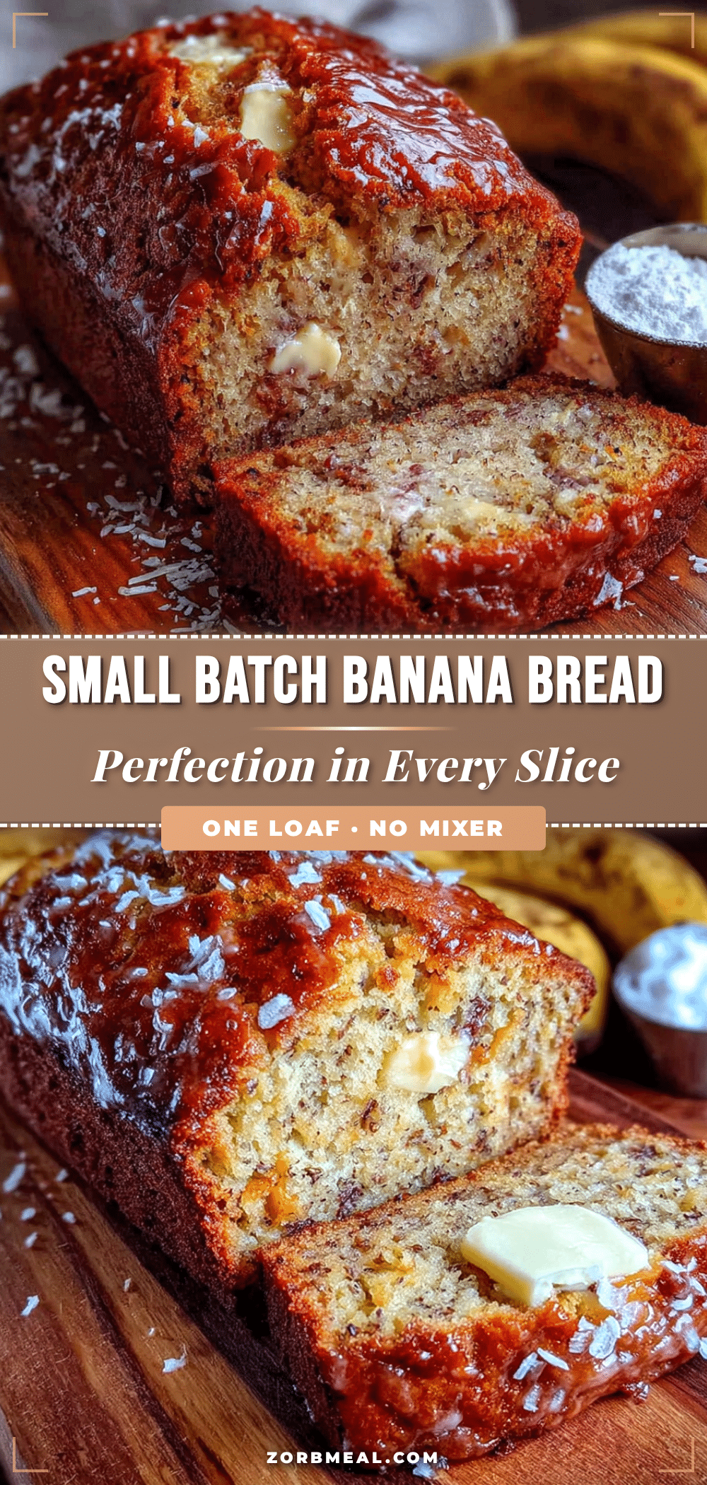 small-batch banana bread with chocolate chips recipe