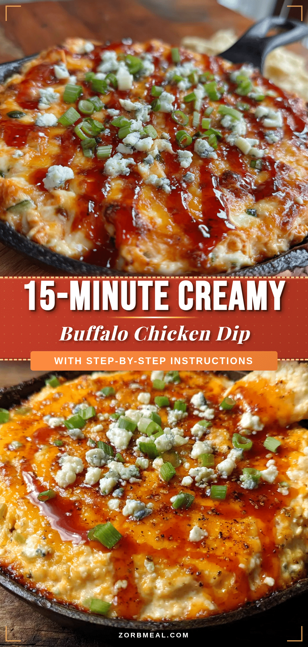 air fryer buffalo chicken dip recipe