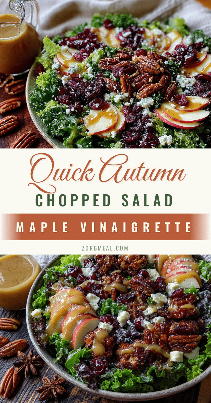 autumn chopped salad recipe