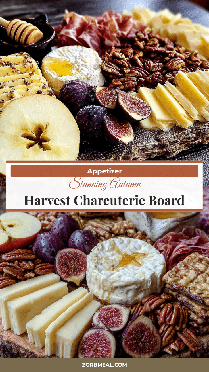 autumn harvest charcuterie board with honeycrisp apples recipe