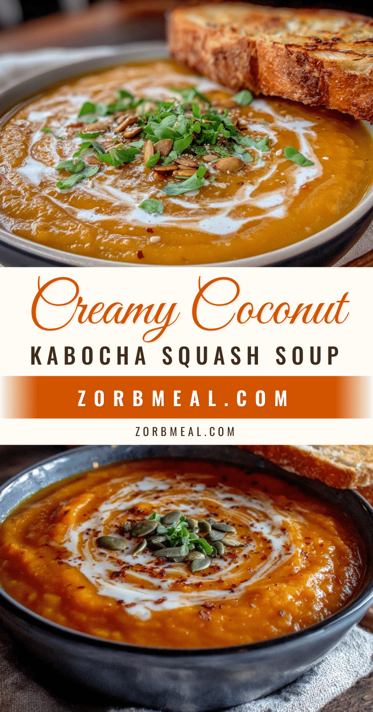 creamy kabocha squash soup with coconut milk recipe