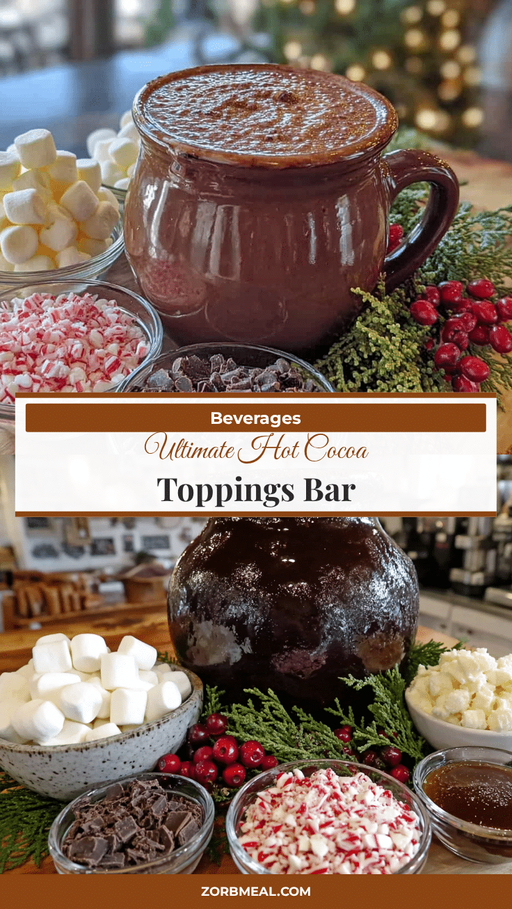 hot cocoa toppings bar recipe