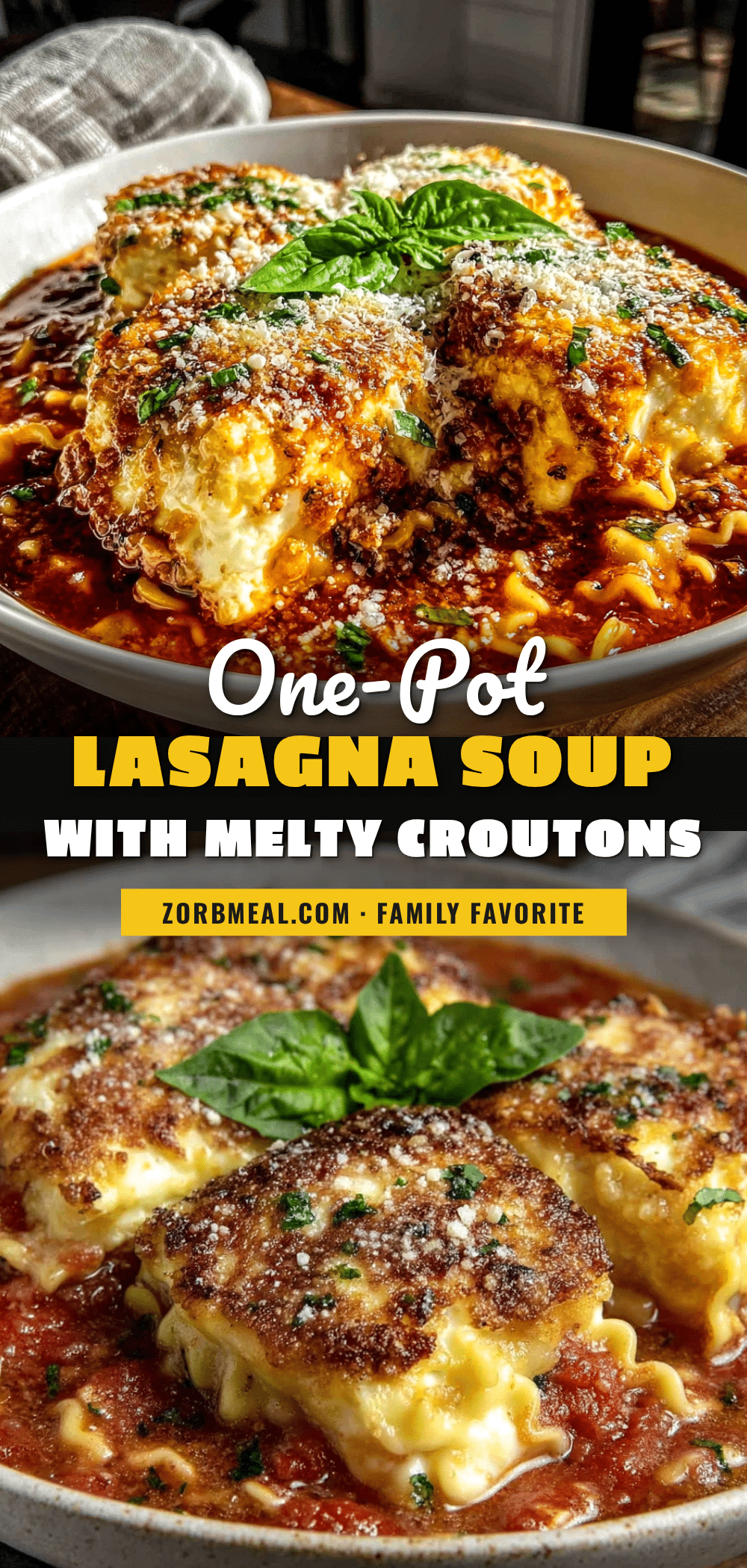 one-pot lasagna soup recipe
