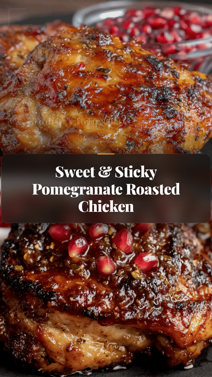 pomegranate molasses roasted chicken recipe
