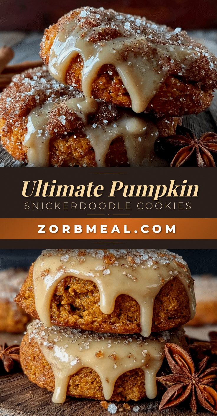 pumpkin snickerdoodle cookies recipe