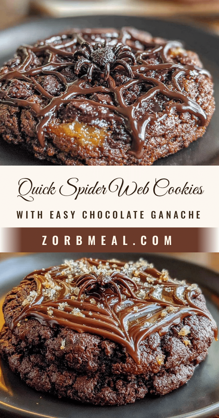 Spider Web Cookies recipe