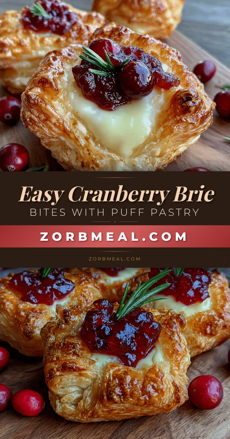 cranberry brie bites recipe