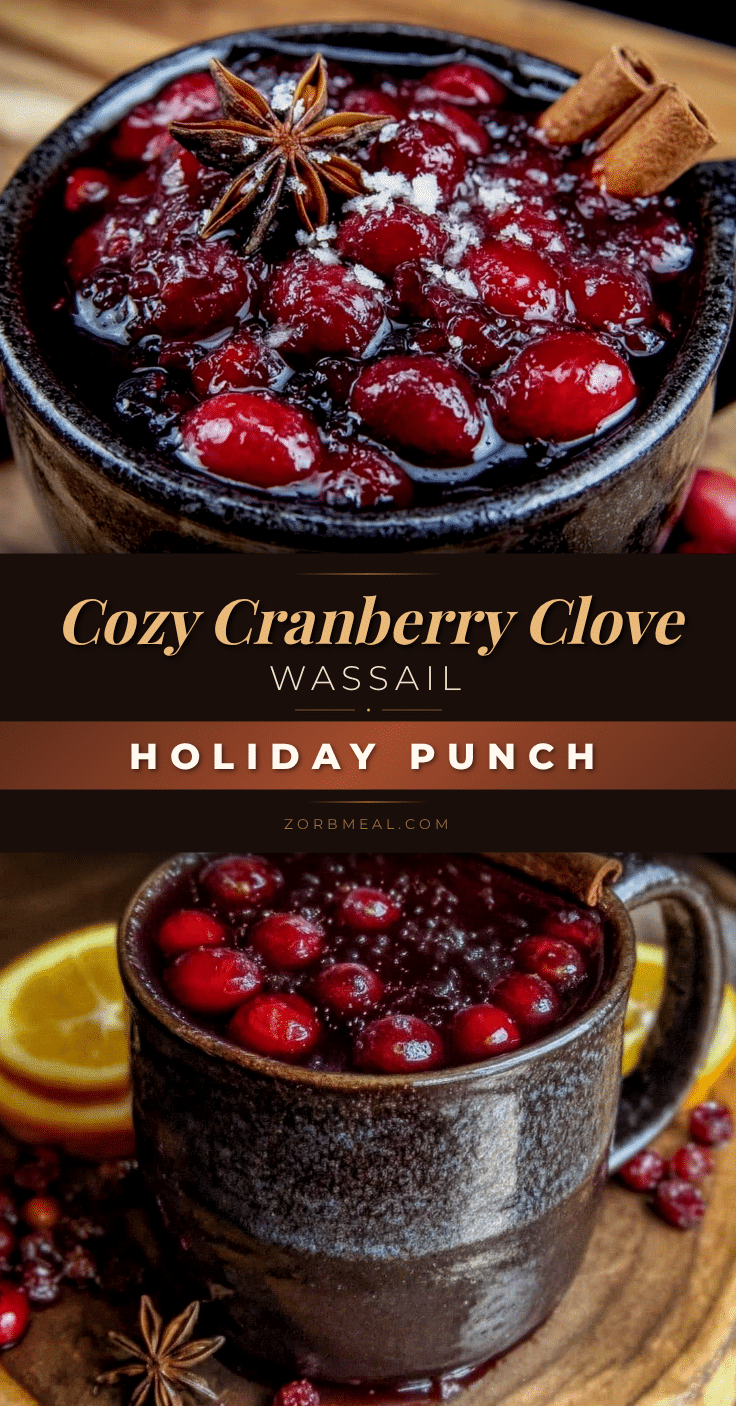 cranberry clove wassail recipe