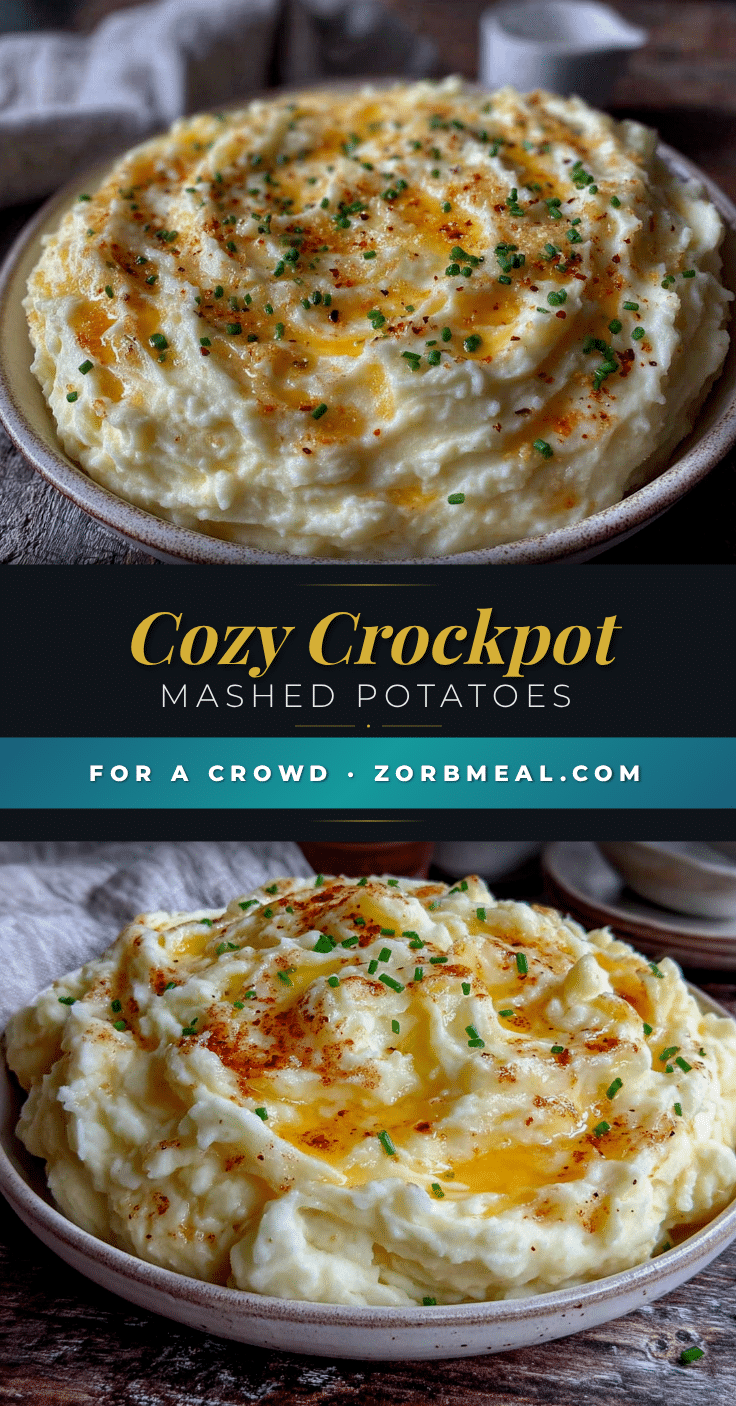 crockpot mashed potatoes for a crowd recipe