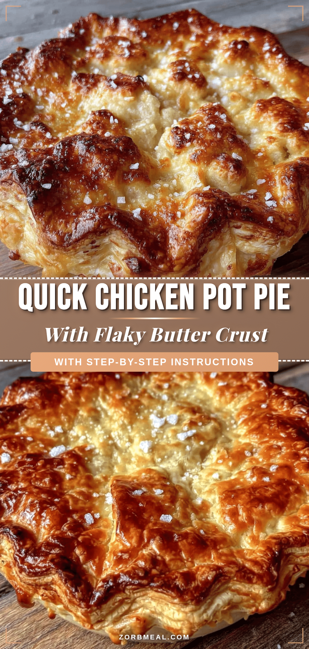 easy 30-minute chicken pot pie recipe