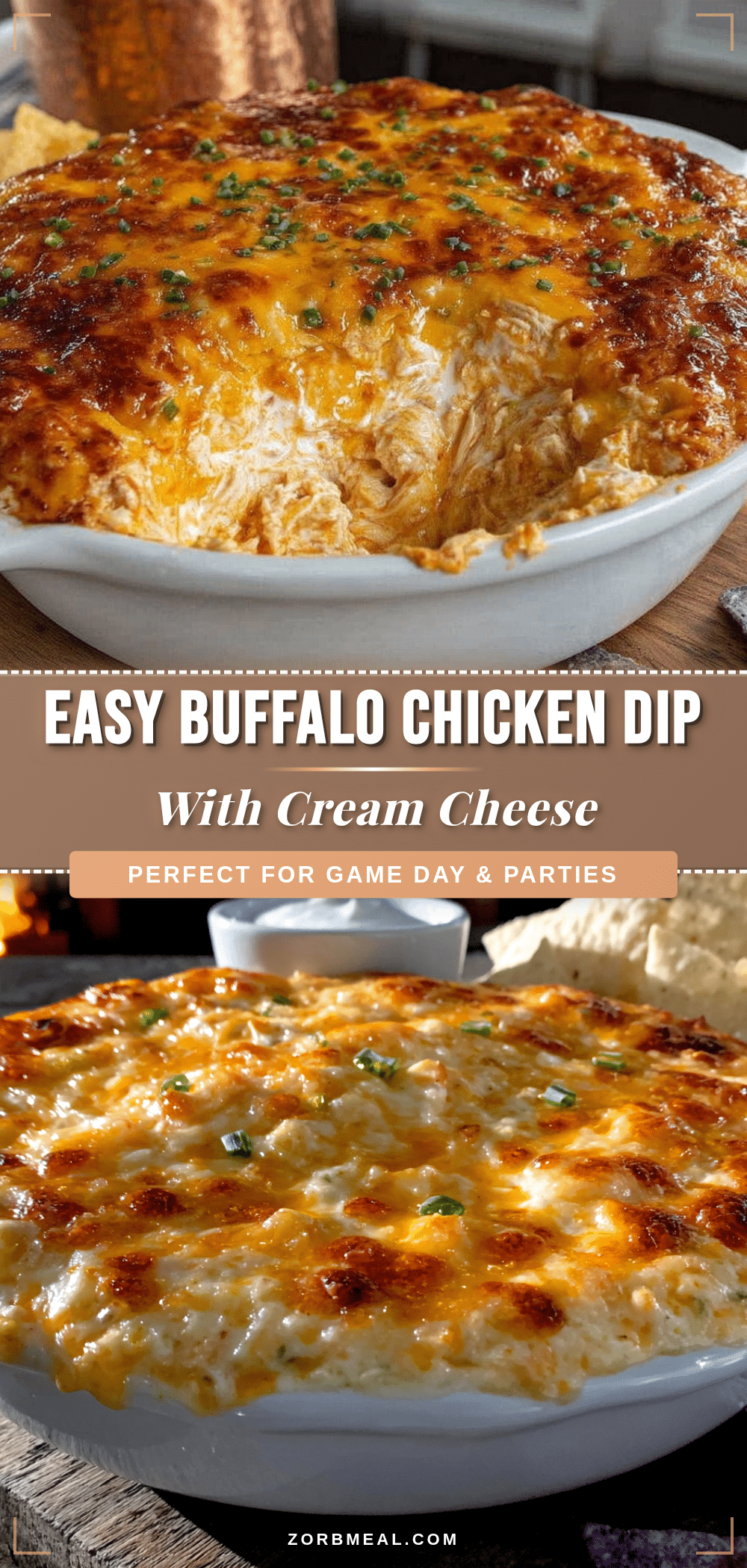easy buffalo chicken dip with cream cheese recipe