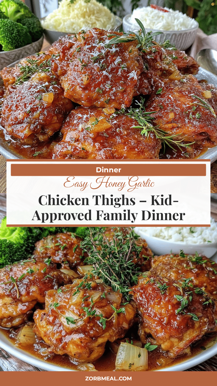 easy honey garlic chicken thighs recipe