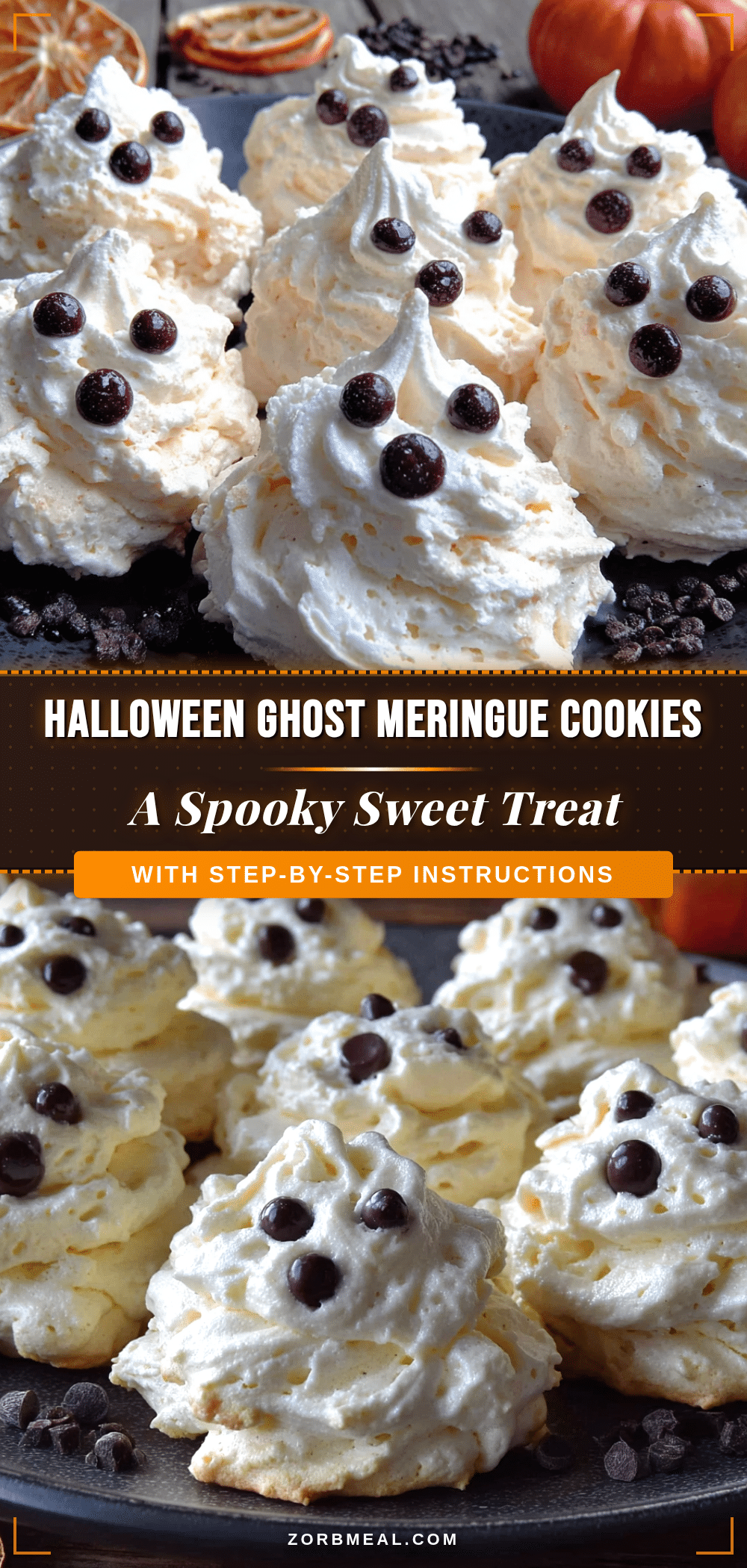 ghost meringue cookies recipe