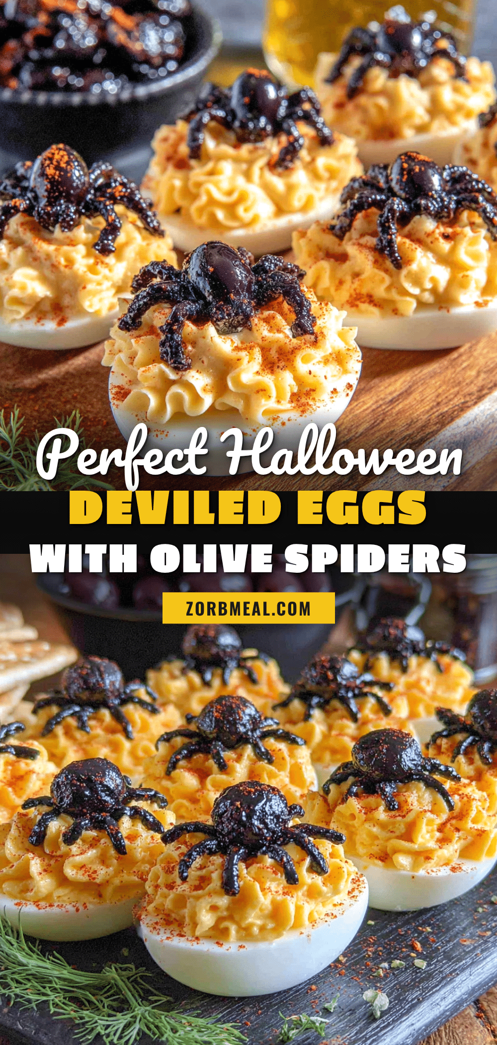 halloween deviled eggs recipe