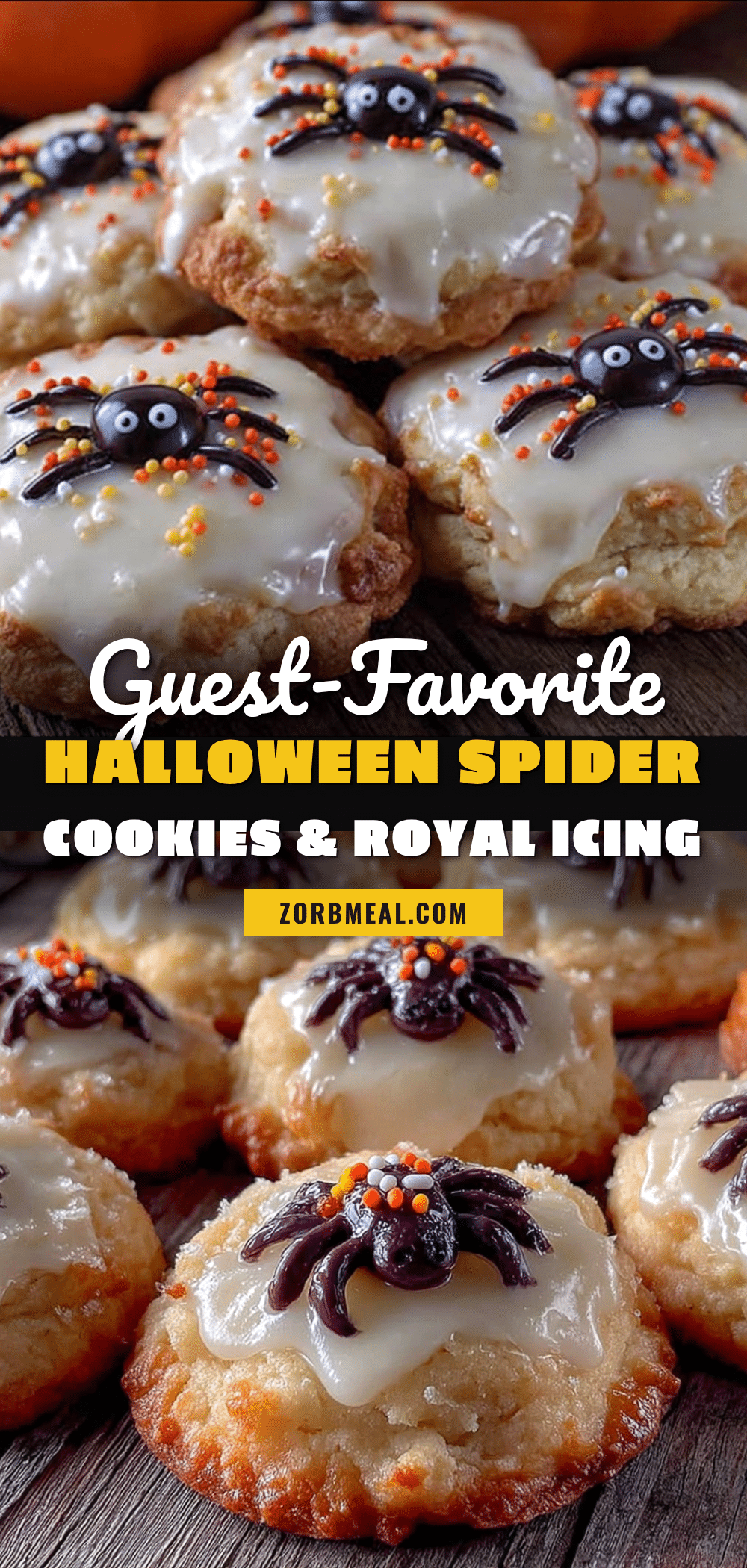 halloween spider cookies recipe