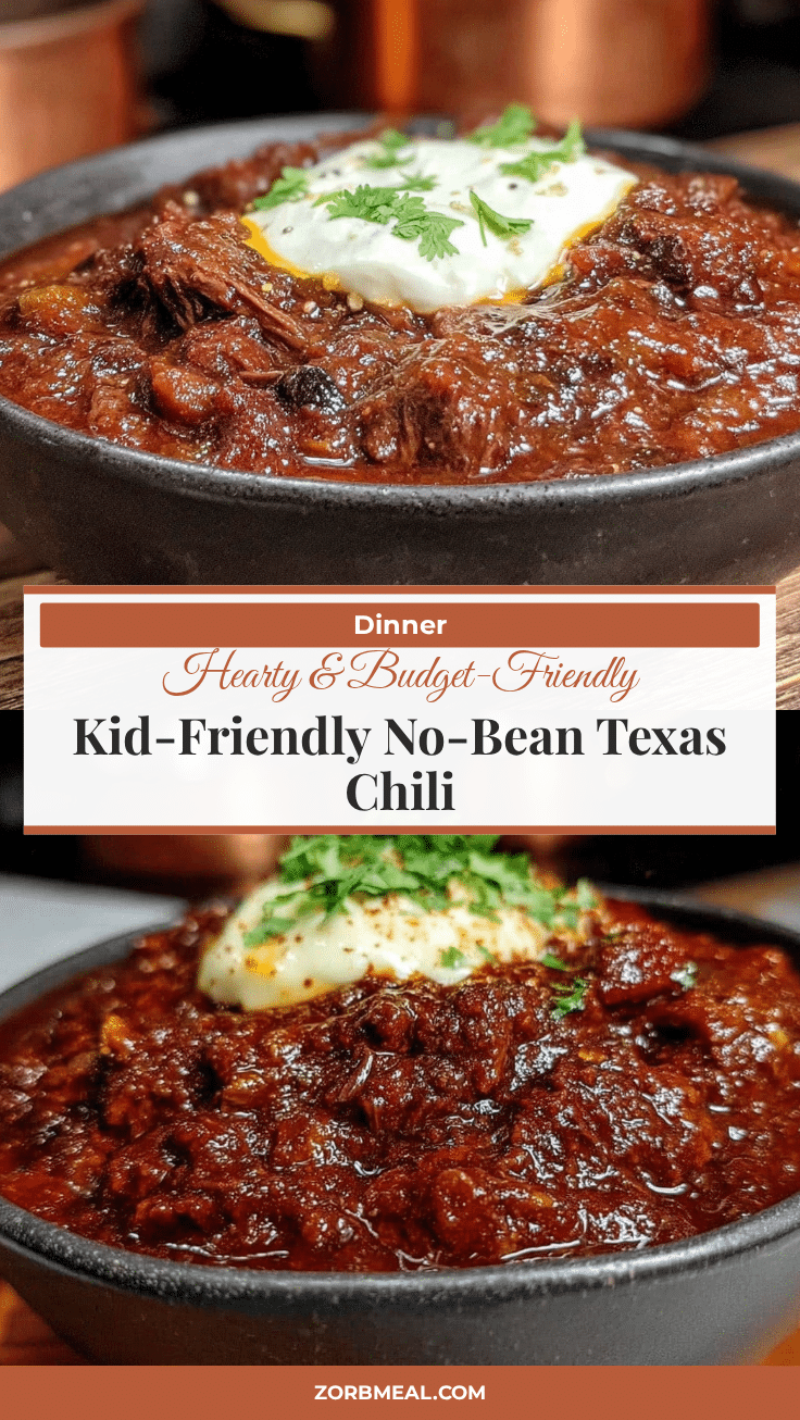 no-bean Texas chili recipe
