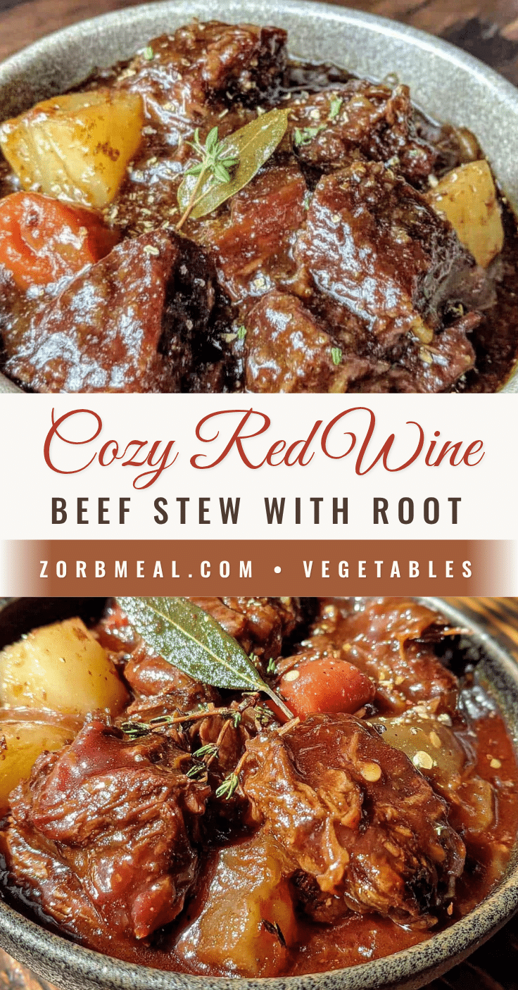 red wine beef stew recipe
